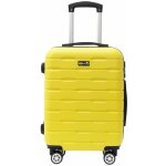 Aga Travel kufr MR4690 Žlutý 33 l – Zboží Dáma