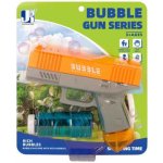 Pistole bublifukovací 20cm na výrobu bublin 2 barvy plast – Sleviste.cz