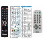 Dálkový ovladač General Sony RM-S171 – Zboží Živě