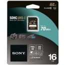 Sony SDHC 16 GB Class 4 UHS-I SF16U