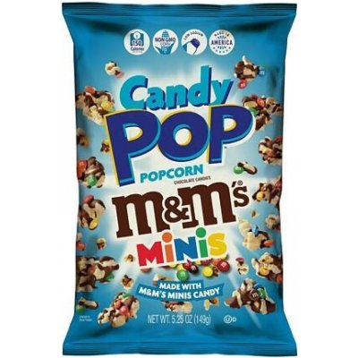 Candy Pop sladký popkorn s kousky bonbonků M&M's z mléčné čokolády 149 g – Zboží Dáma