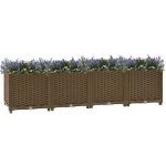 VidaXL Vyvýšený záhon 160 x 40 x 38 cm polypropylen – Zboží Dáma