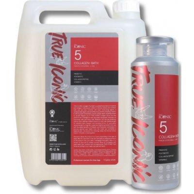 True Iconic COLLAGEN PLUS bath luxusní šampon pro psy 1 galon – Zboží Dáma
