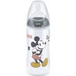 Nuk kojenecká láhev na učení Disney Mickey s kontrolou teploty šedá 300 ml – Hledejceny.cz