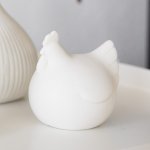 Storefactory Velikonoční dekorace Tilde 9 cm, bílá barva, keramika – Zboží Mobilmania