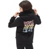 Dětská mikina Vans mikina Little Lizzie Zip Hoodie Kid černá