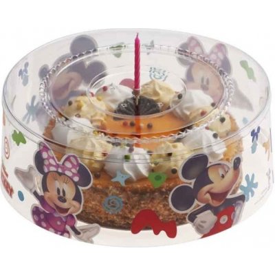 Box na dort plastový Mickey a přátelé 25 x 12 cm – Zboží Mobilmania