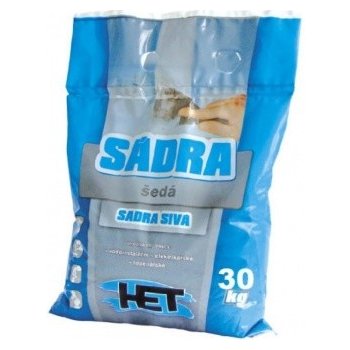 HET SÁDRA ŠEDÁ stavební 30 KG