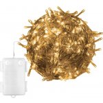 Voltronic 59579 Vánoční LED osvětlení 10 m teple bílá 100 LED BATERIE – Zboží Mobilmania