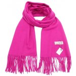 Classic Scarf vlněná šála jasně růžová magenta – Zboží Dáma
