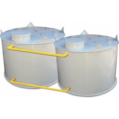 Česká nádrž Kruhová samonosná požární nádrž (2x15m³) 30m³ – Hledejceny.cz