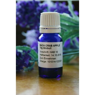Bachovy květové esence Crab Apple Globuli 10 g – Hledejceny.cz