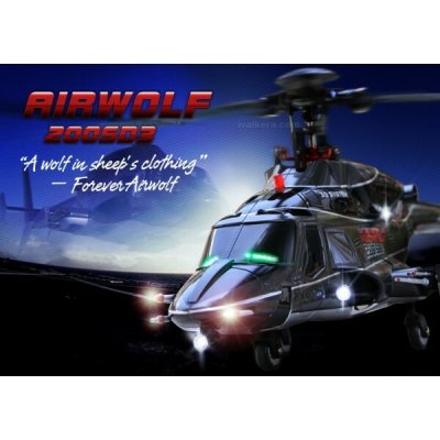 Walkera RC vrtulník Airwolf 200SD3 RTF 2,4GHz – Hledejceny.cz