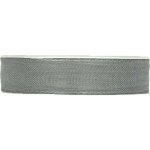 Stuha látková tkaná CHANCE šedá 15mm x 4m (4,- Kč/m) – Sleviste.cz