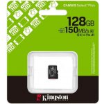Kingston Canvas Select Plus Micro SDXC 128GB SDCS3/128GBSP – Zboží Mobilmania