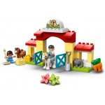 LEGO® DUPLO® 10951 Stáj s poníky – Hledejceny.cz