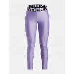 Under Armour HG Legging PPL Fialová – Zboží Mobilmania