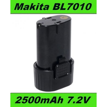 Power Energy BL7010 Makita CL070, CL072, DF010, TD020, TD021, GN900 7,2V 2500mAh Li-Ion - neoriginální