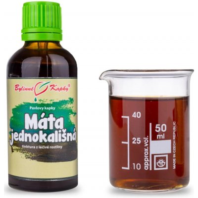 Bylinné kapky Pavlovy Máta jednokališná TCM tinktura 50 ml – Hledejceny.cz