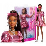 Barbie Deluxe Style Metallic Pink Hnědovláska – Zboží Dáma