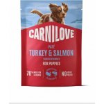 Carnilove Dog Paté Turkey & Salmon with Blueberries for Puppies 300 g – Hledejceny.cz