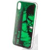 Pouzdro a kryt na mobilní telefon Apple Pouzdro Marvel Hulk 001 TPU ochranné silikonové s motivem Apple iPhone XR zelené