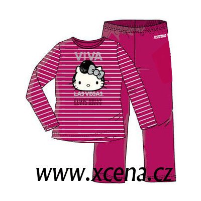 Dětské pyžamo Hello Kitty tm. růžováoky