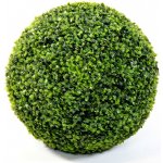 Umělý keř Zimostráz - Buxus koule venkovní GR, 48 cm