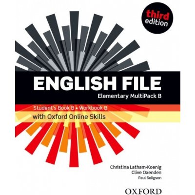 English File 3rd edition Elementary MultiPACK B with Oxford Online Skills (without CD-ROM) – Zboží Mobilmania