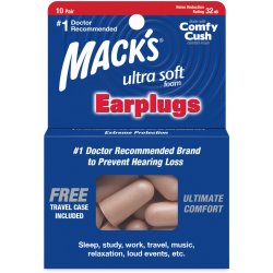 Mack's Ultra Soft špunty do uší 3 páry