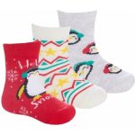 Vánoční ponožky 3 páry Tučňák – Zbozi.Blesk.cz