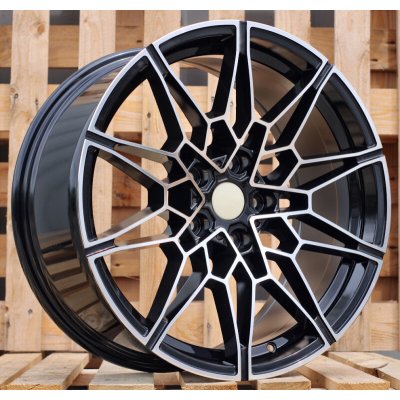 Racing Line B1674 8x19 5x120 ET36 black polished – Hledejceny.cz