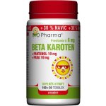 Bio Pharma Beta Karoten 6 mg 130 kapslí + Pantenol 10 mg + PABA 10 mg – Hledejceny.cz