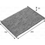 VALEO 715732 Filtr, vzduch v interiéru, ClimFilter Protect 715732 – Hledejceny.cz