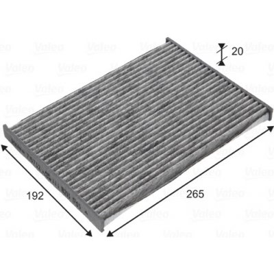 VALEO 715732 Filtr, vzduch v interiéru, ClimFilter Protect 715732 – Hledejceny.cz