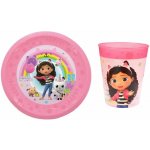 GoDan Plastový talíř Gábinin kouzelný domeček Gabby's Dollhouse 21 cm – Zboží Dáma