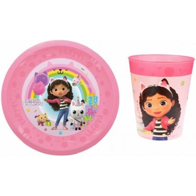 GoDan Plastový talíř Gábinin kouzelný domeček Gabby's Dollhouse 21 cm – Zboží Dáma