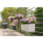 Lechuza Květináč Balconera Color Břidlicová 50 cm – Zbozi.Blesk.cz