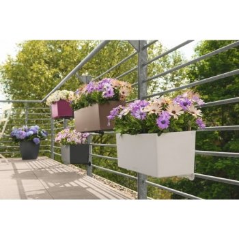 Lechuza Květináč Balconera Color Kapučíno 50 cm