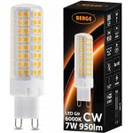 Berge LED žárovka G9 8W 800Lm studená bílá – Zboží Živě