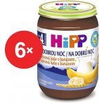 Hipp Bio Dobrou noc Krupicová s banánem 6 x 190 g – Zbozi.Blesk.cz