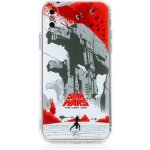 Pouzdro AppleMix STAR WARS Apple iPhone 5 / 5S / SE - Poslední z Jediů - bitevní pole - gumové – Zboží Mobilmania