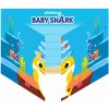Párty pozvánka Baby Shark pozvánky na narozeniny