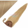 Příčesek do vlasů Clip in cop 50cm přírodní blond 22