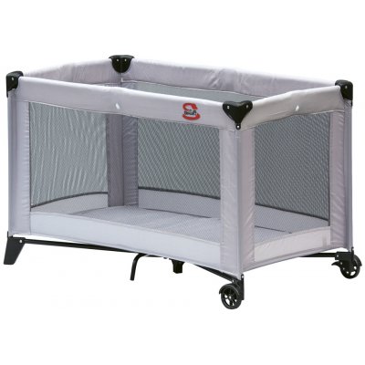 Scarlett Cestovní postýlka Piki šedá – Sleviste.cz