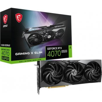 MSI GeForce RTX 4070 SUPER 12G GAMING X SLIM