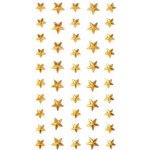 DP Craft Samolepící kamínky hvězdy zlaté 46ks – Zboží Dáma