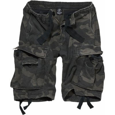 Brandit vintage shorts tmavě maskáčová kraťasy