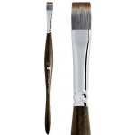 Borciani Bonazzi Štětec plochý syntetický 801/4 krátká rukojeť – Zboží Mobilmania