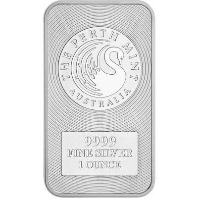The Perth Mint stříbrný slitek 1 Zo – Zboží Dáma